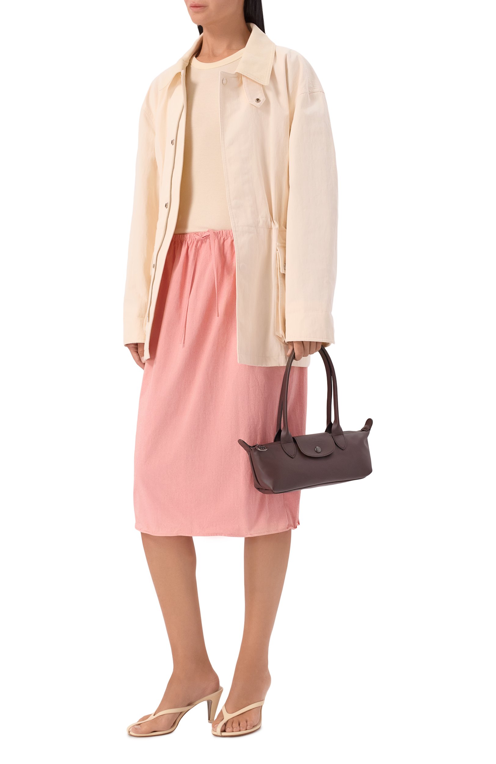 Сумка le pliage xtra medium LONGCHAMP темно-коричневого цвета по цене 46150 руб., арт. 10370987/987, фото 3 Сумка le pliage xtra medium LONGCHAMP, арт. 10370987/987, фото 3