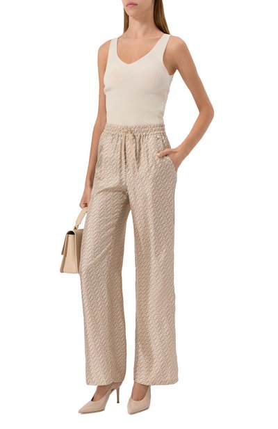 Шелковые брюки HERNO, арт. PT000127D/16009P, фото 2