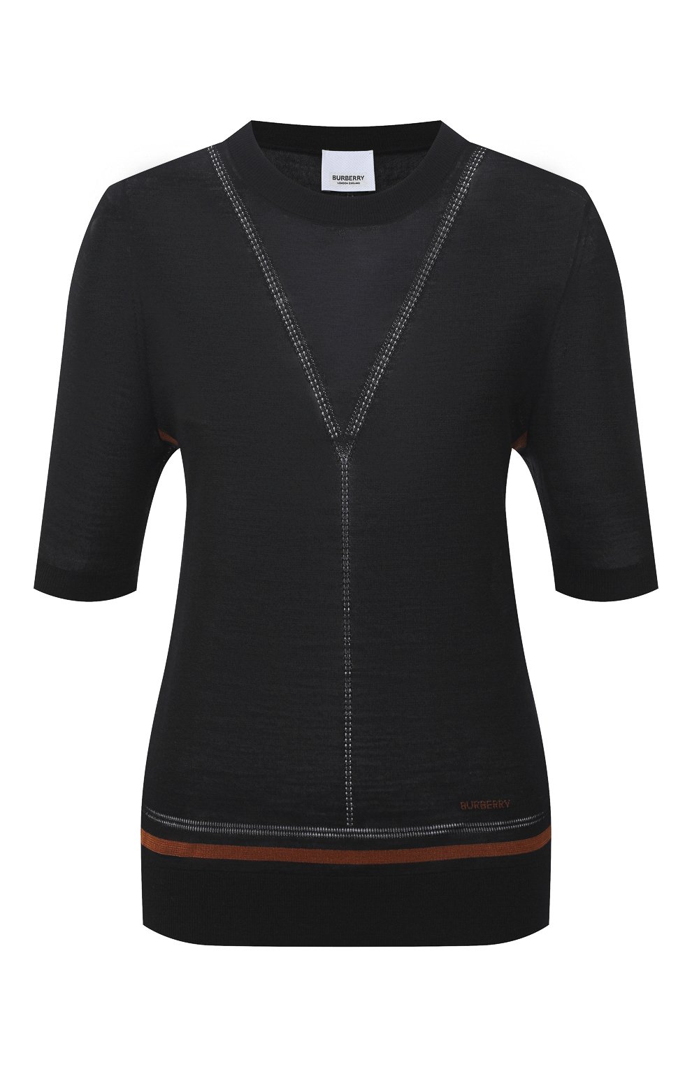 Пуловер из шерсти и шелка BURBERRY, арт. 8036186, фото 1