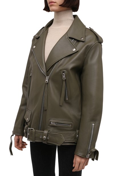 Кожаная куртка ACNE STUDIOS, арт. A70070, фото 3