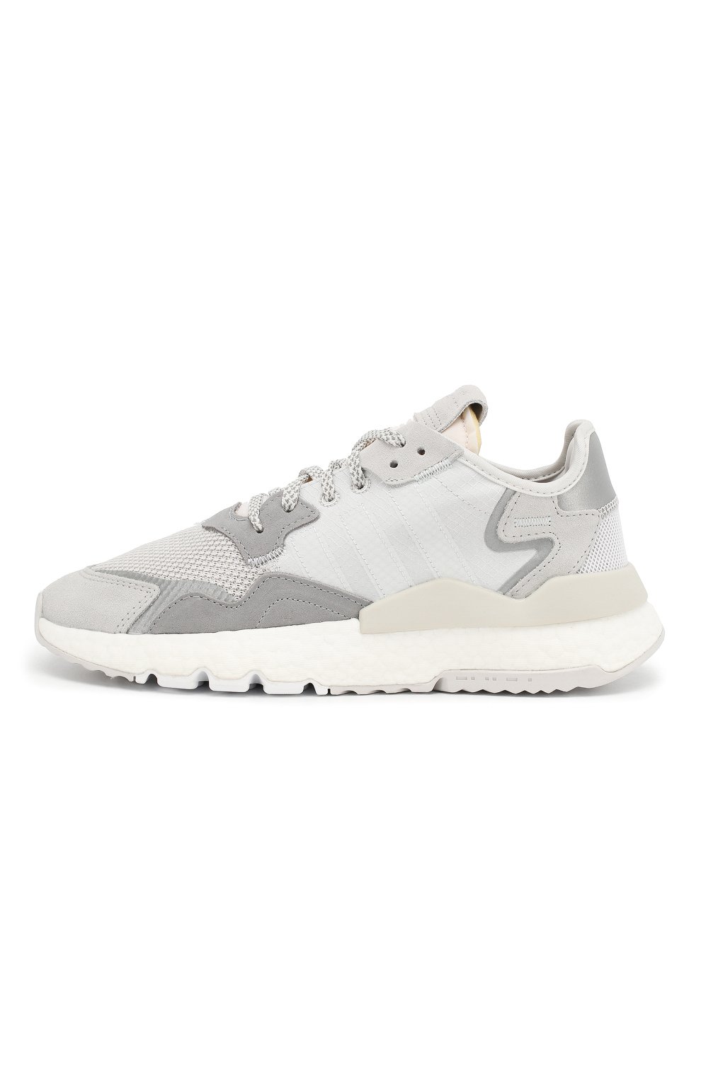 Текстильные кроссовки nite jogger ADIDAS ORIGINALS серого цвета по цене 10990 руб., арт. DA8692, фото 3 Текстильные кроссовки nite jogger ADIDAS ORIGINALS, арт. DA8692, фото 3