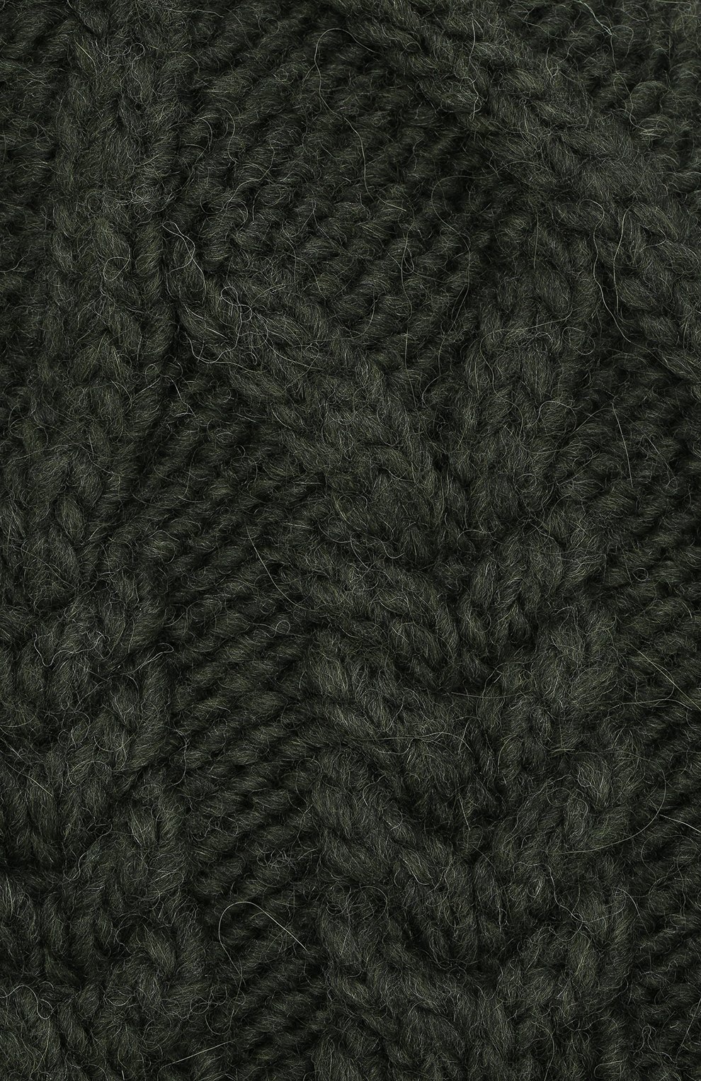 Шерстяная шапка фактурной вязки с помпоном MONCLER, арт. D2-093-00247-00-09918, фото 3