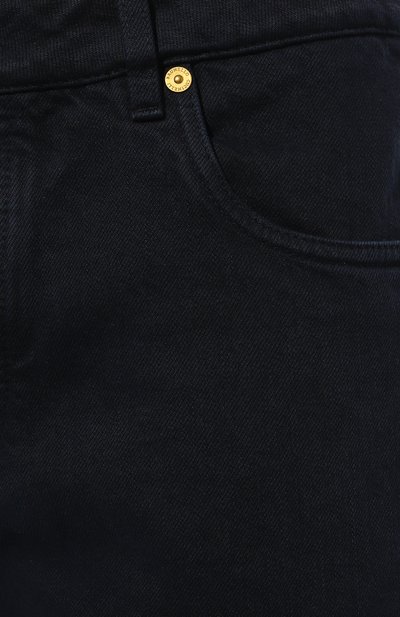 Джинсы straight fit BRUNELLO CUCINELLI темно-синего цвета по цене 94150 руб., арт. M262PB2275, фото 5 Джинсы straight fit BRUNELLO CUCINELLI, арт. M262PB2275, фото 5