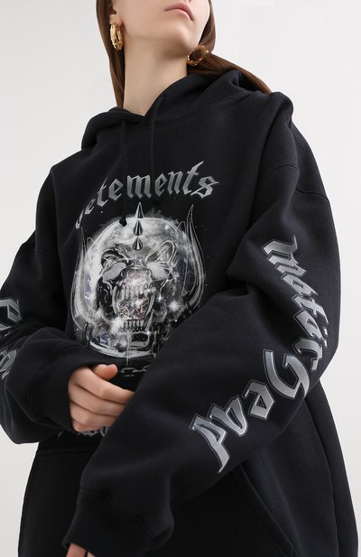 Хлопковое худи VETEMENTS, арт. UAH21TR613 1605/W, фото 3