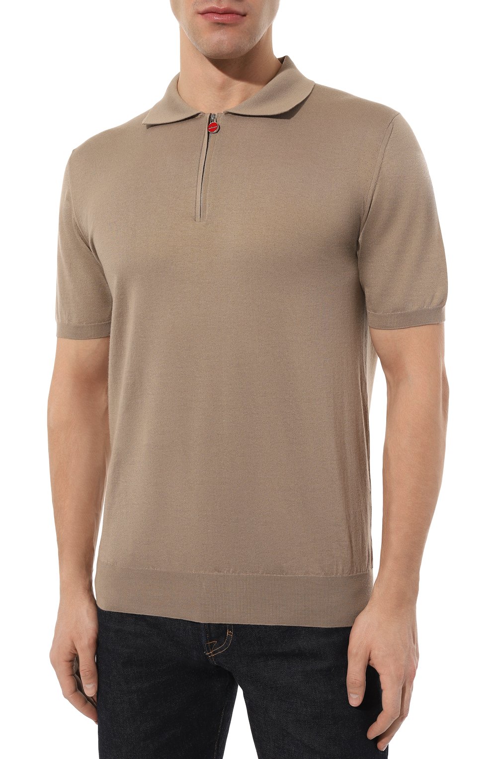 Хлопковое поло KITON, арт. UK33Z, фото 3