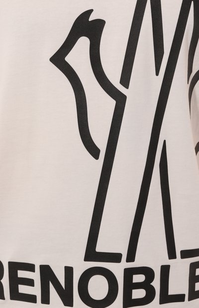 Хлопковая футболка MONCLER GRENOBLE, арт. 8C000-07-83927, фото 5