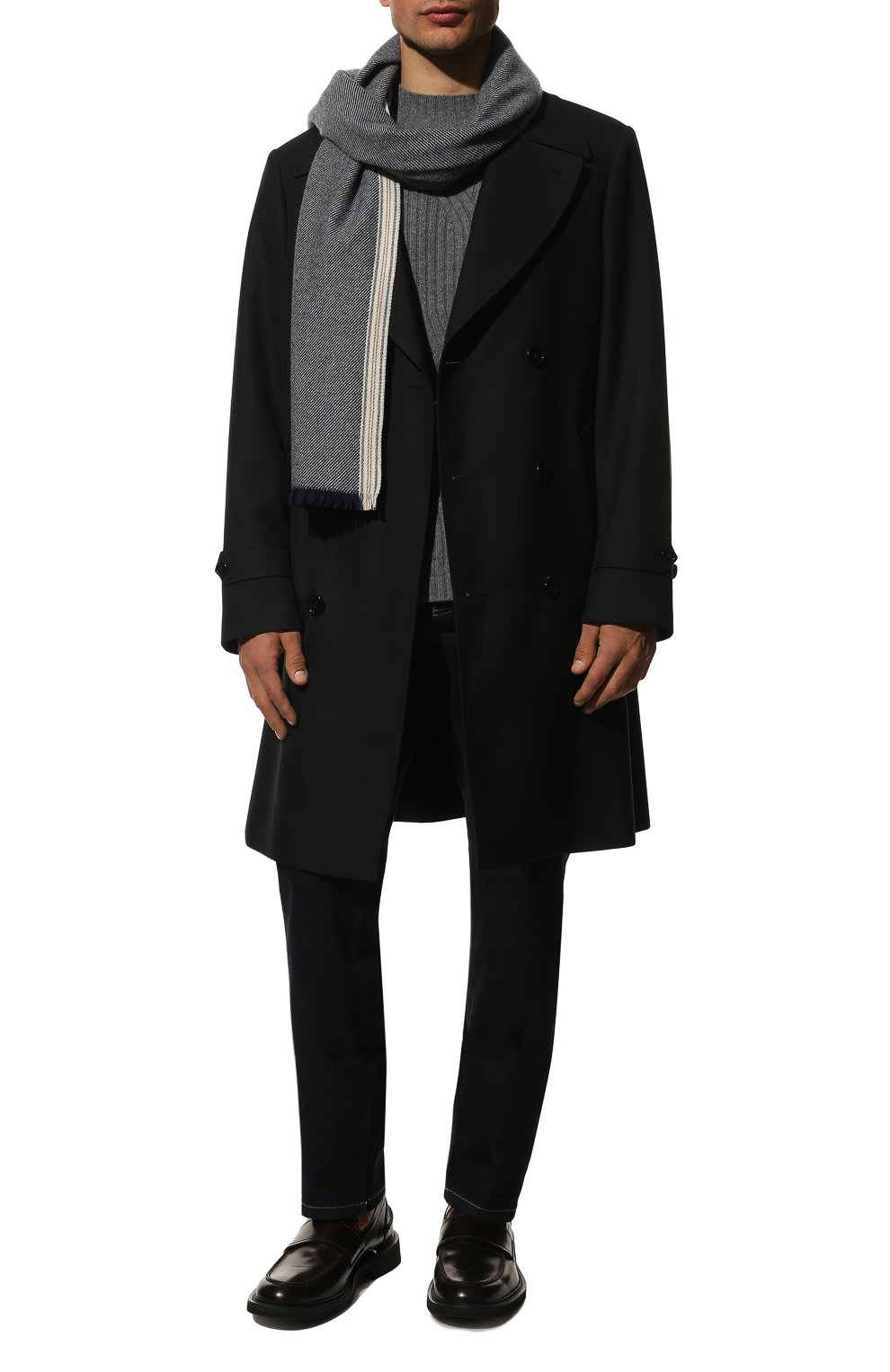 Кашемировый шарф BRUNELLO CUCINELLI, арт. MSC667AG, фото 3