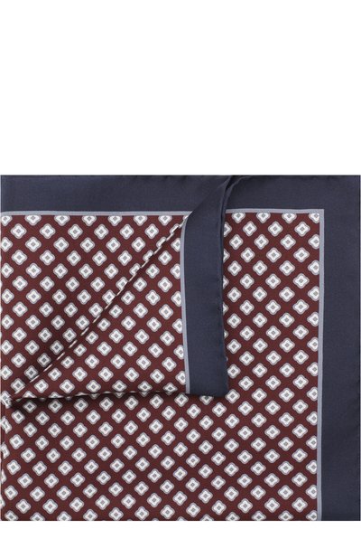 Мужской шелковый платок KITON, арт. UP0CHCX03R03