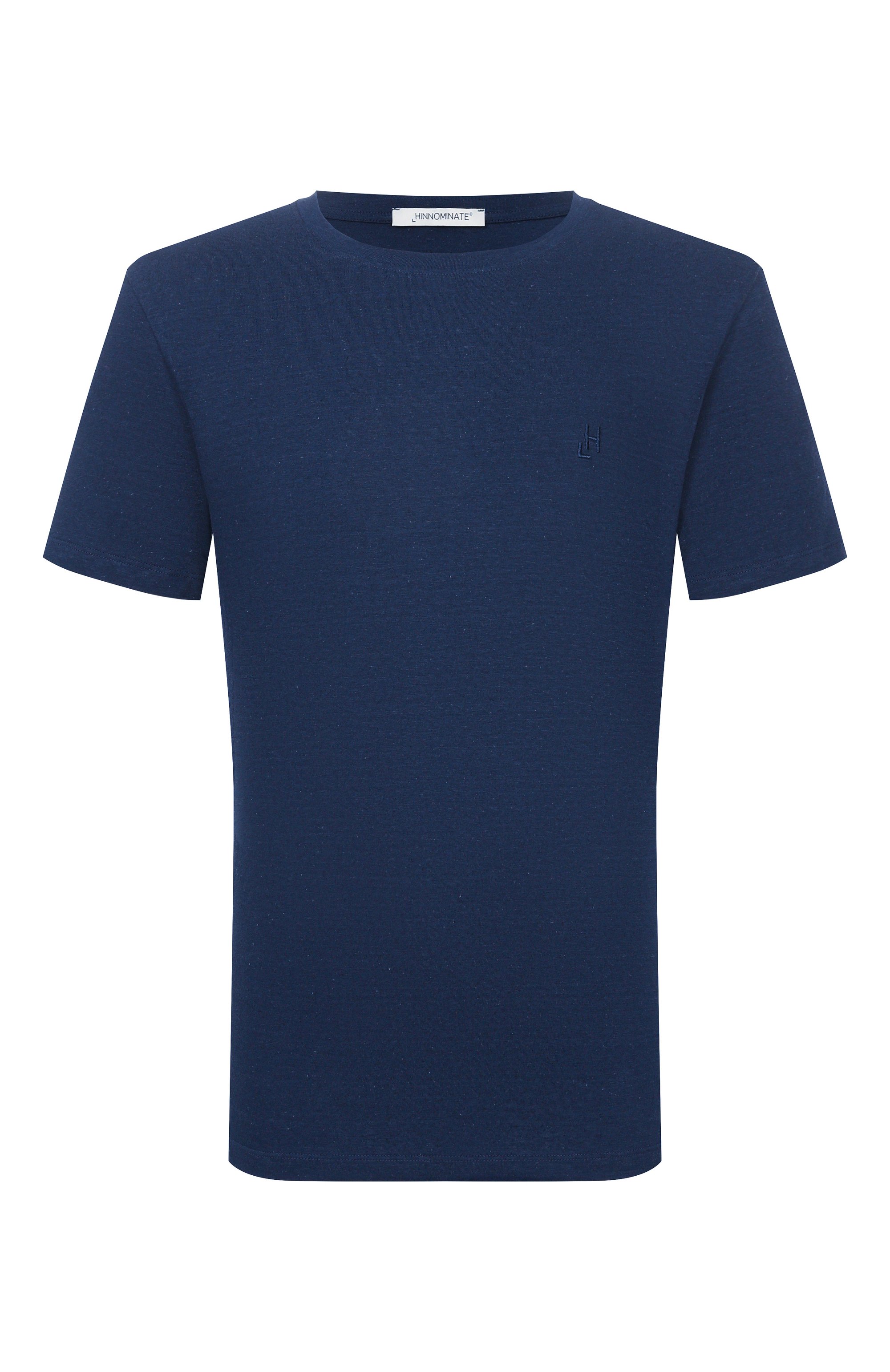 Футболка из хлопка и льна HINNOMINATE, арт. HMABM01505, фото 1