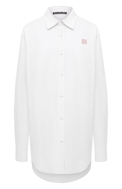 Женская хлопковая рубашка ACNE STUDIOS, арт. CB0029/W
