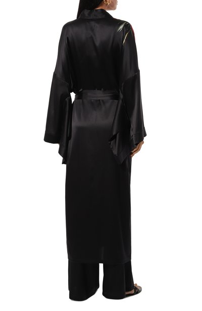 Шелковый халат YANINA, арт. T-2546, фото 4