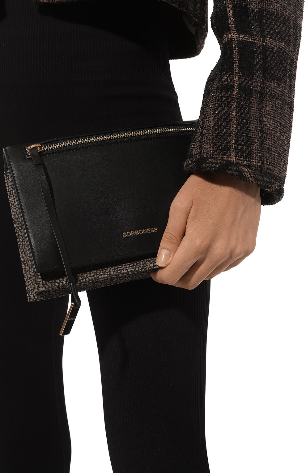 Сумка livre BORBONESE черного цвета по цене 45470 руб., арт. 923349, фото 2 Сумка livre BORBONESE, арт. 923349, фото 2