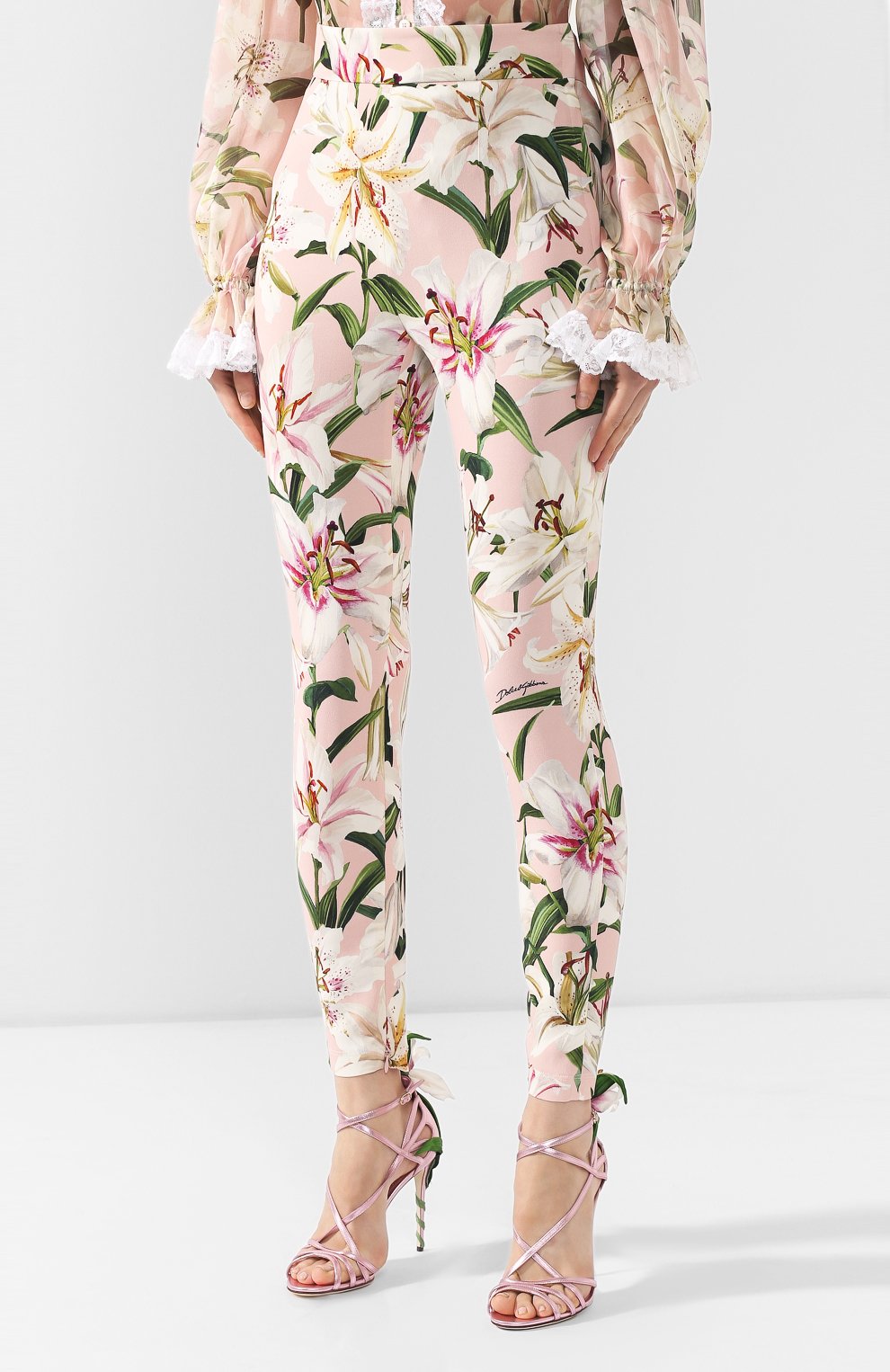 Легинсы с принтом DOLCE & GABBANA, арт. FTBKTT/FSRLJ, фото 3