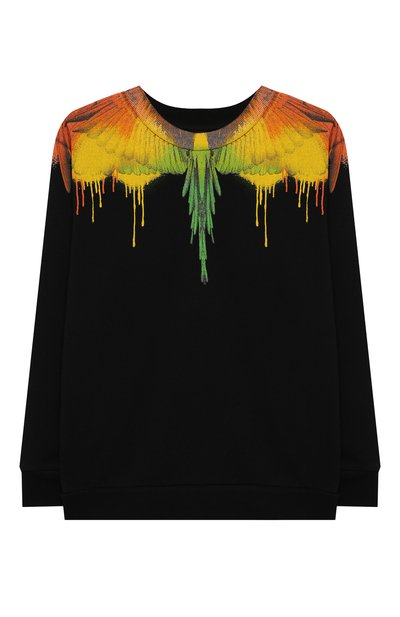 Хлопковый свитшот MARCELO BURLON KIDS OF MILAN, арт. 21E/B/MB/2004/0020/2-6Y, фото 1