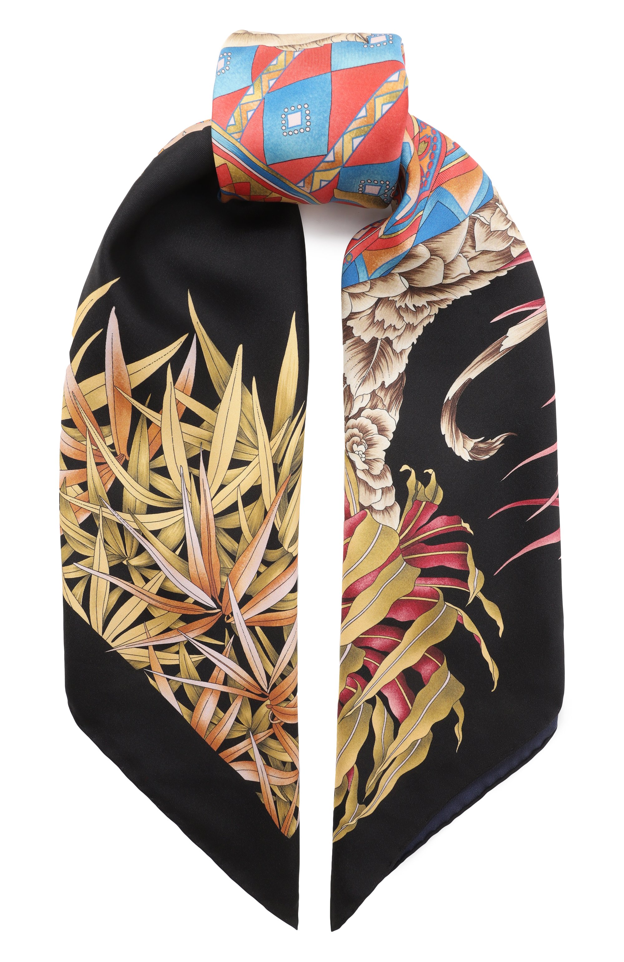 Шелковый платок FERRAGAMO, арт. 310118/756, фото 1