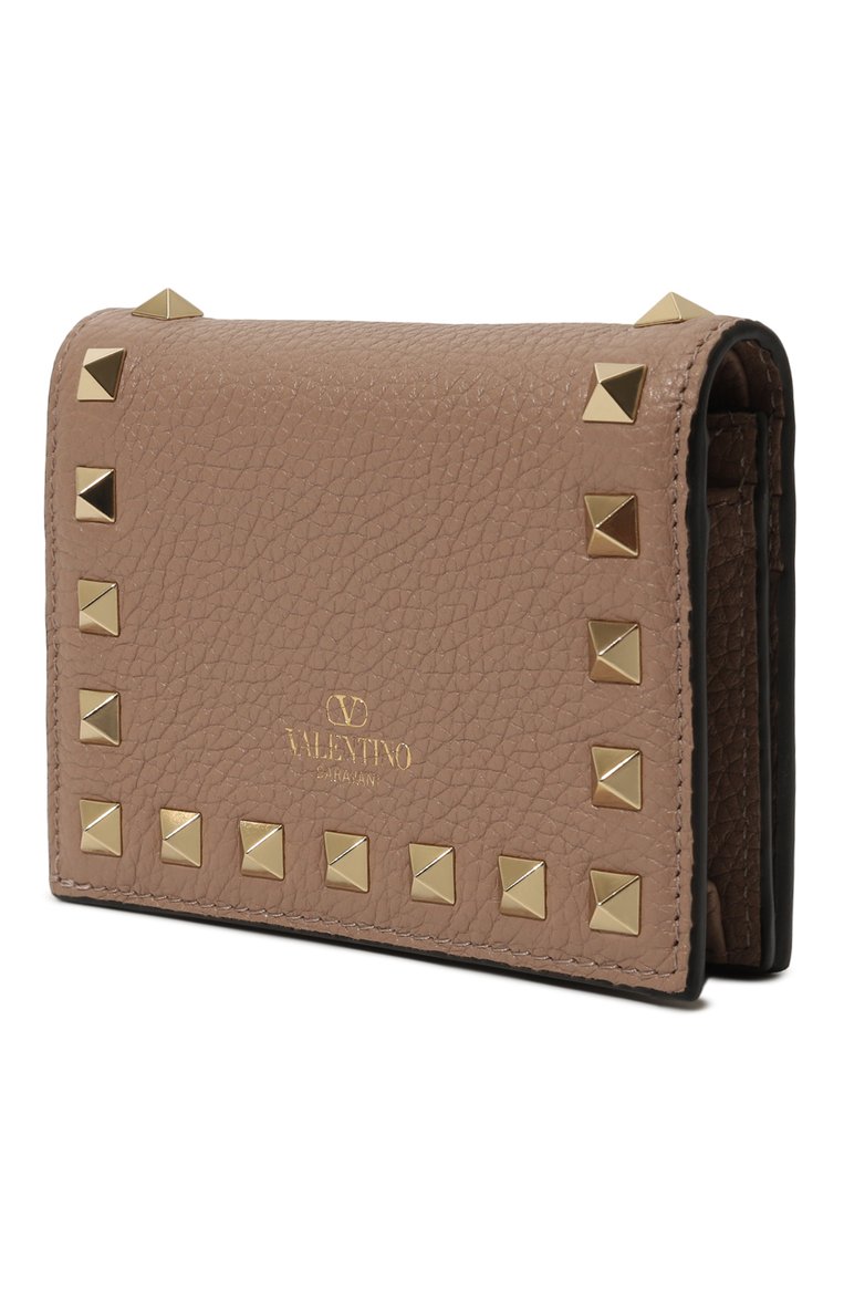 Кожаное портмоне rockstud VALENTINO, арт. 5W2P0P39/VSH, фото 1