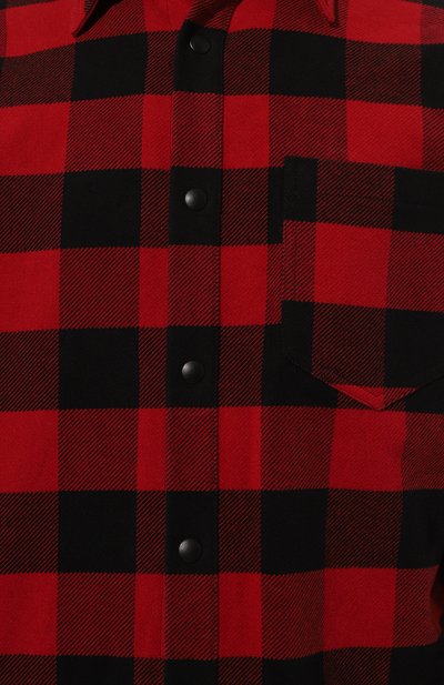 Хлопковая ру�башка PALM ANGELS, арт. PMES002C99FAB001, фото 5