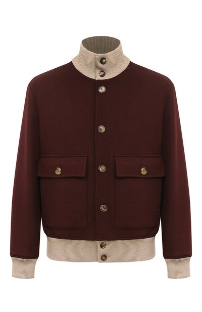 Бомбер из шерсти и кашемира BRUNELLO CUCINELLI, арт. MY4286895, фото 1