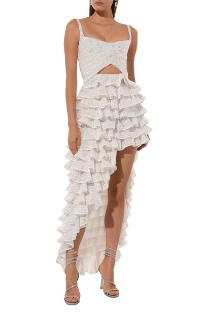 Платье с отделкой пайетками GIAMBATTISTA VALLI, арт. 24FWSVTE5085-86GUE, фото 2