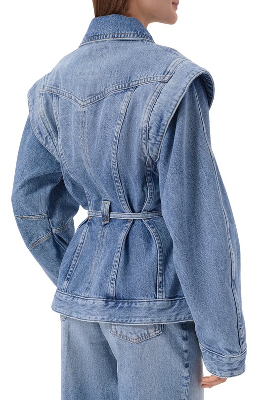 Джинсовая куртка Chinched BOSS Orange 50552472 Синий  50552472 Фото 4