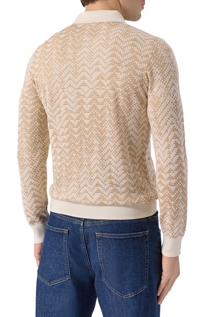 Поло из шерсти и шелка ZILLI, арт. KBP001M0230VRAWA0, фото 4