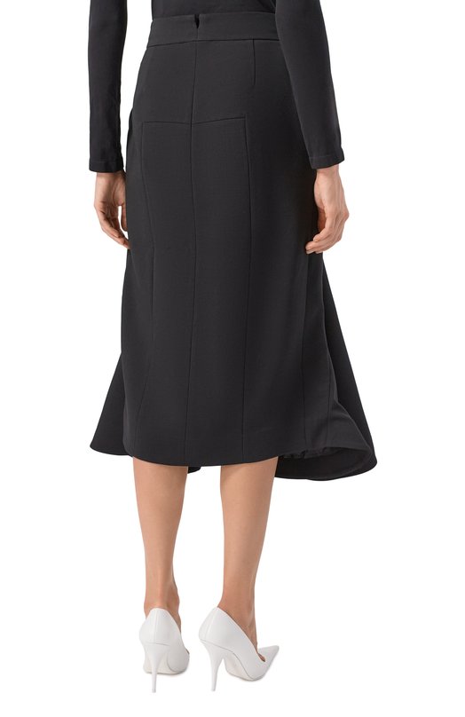 Шерстяная юбка VETEMENTS WA65KK505B/25024 W00L Чёрный  WA65KK505B/25024 W00L Фото 4