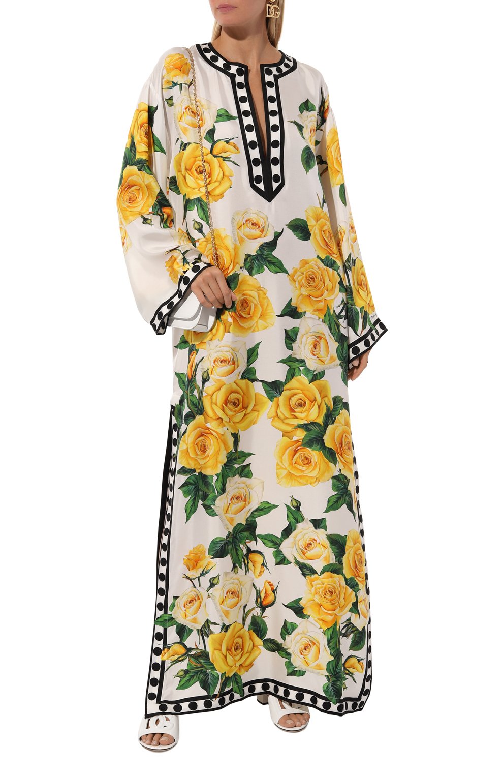 Шелковая туника DOLCE & GABBANA, арт. F6ARJT/GDA9D, фото 2