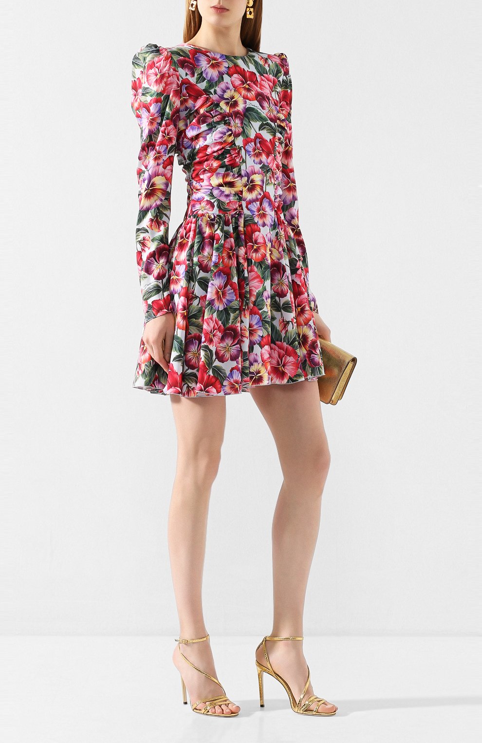 Кожаные босоножки tesca 100 JIMMY CHOO, арт. TESCA 100/WKE, фото 2