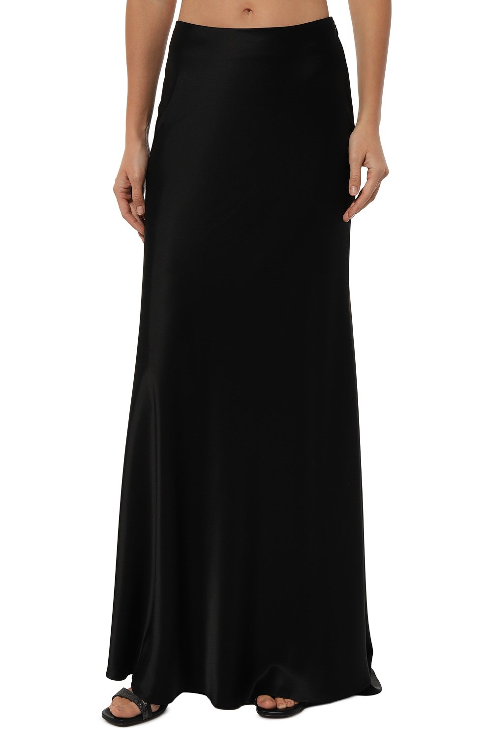 Атласная юбка KITON, арт. D54221K04S4607, фото 3