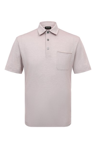 Мужское хлопковое поло ZEGNA, арт. UB392A5/B752M01