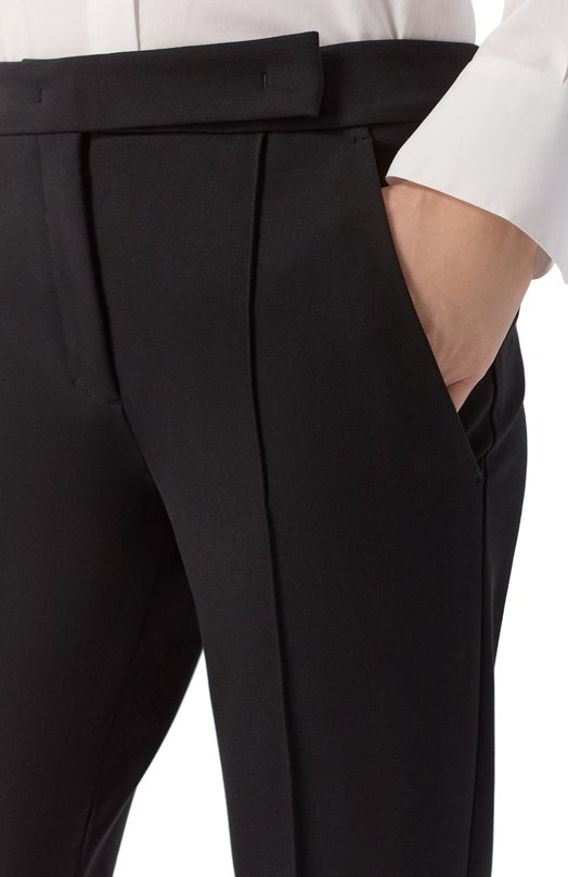 Брюки из вискозы Dorothee Schumacher 348023 Чёрный  348023 Фото 5