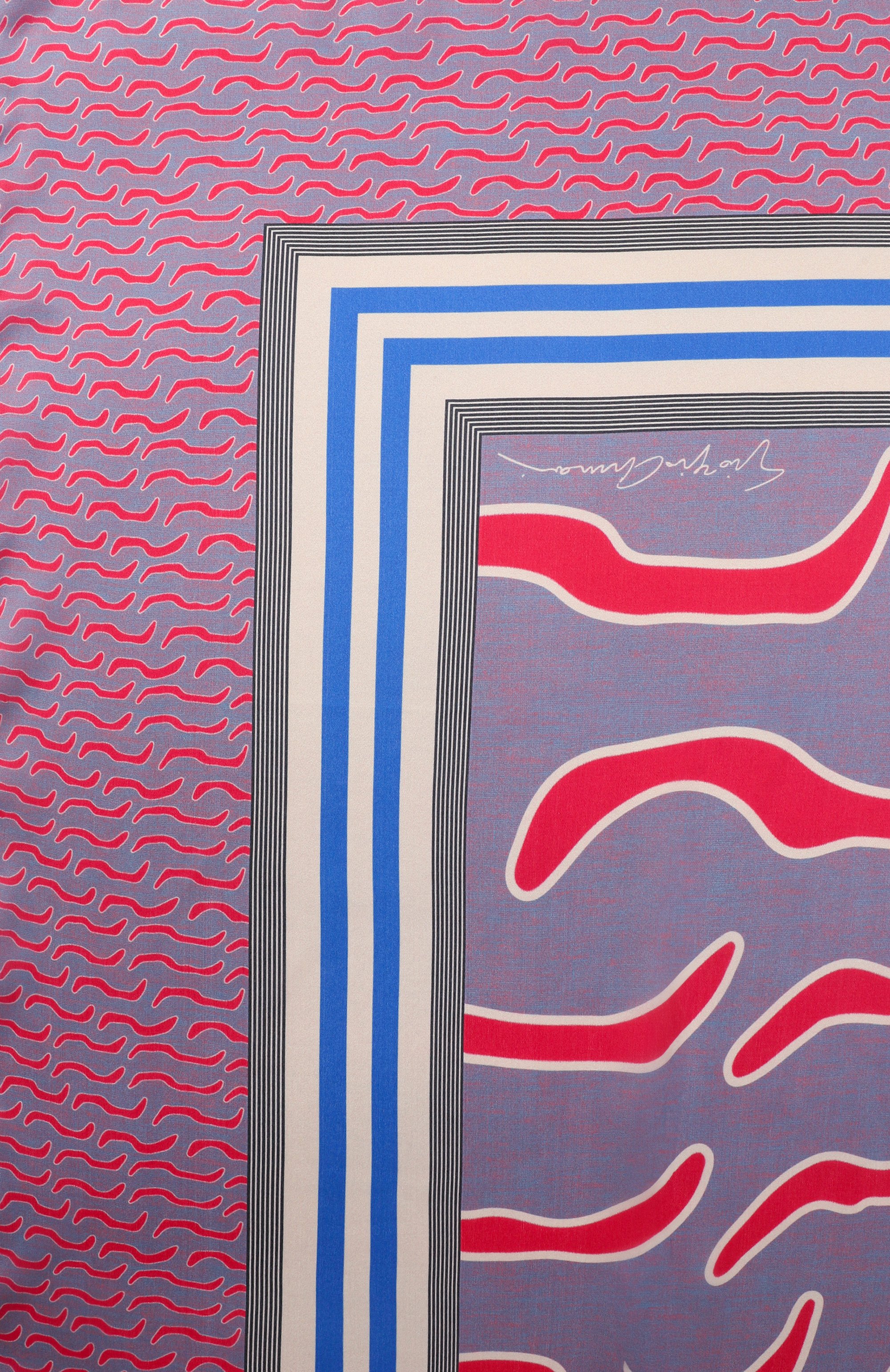 Шелковая шаль GIORGIO ARMANI, арт. GW000837/AF14829, фото 4