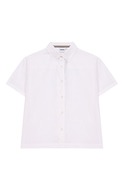 Хлопковая рубашка BOSS, арт. J52006