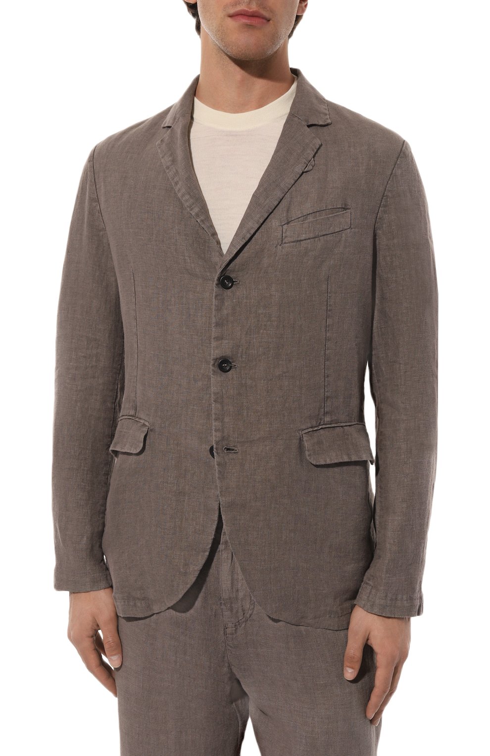 Льняной пиджак HANNES ROETHER, арт. 110528/SCHU22MANN.602, фото 3