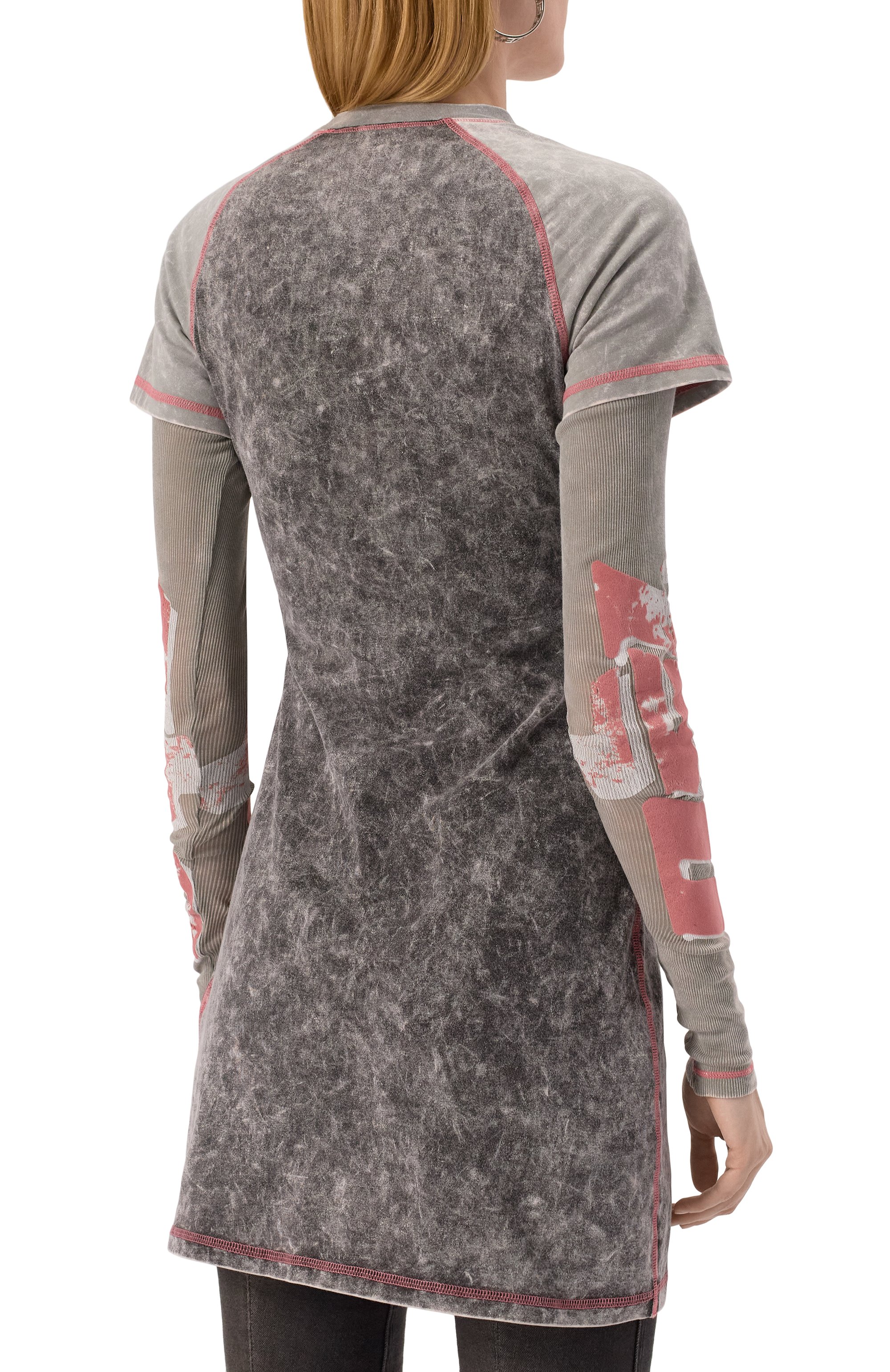 Хлопковое платье DIESEL, арт. A16633/0SLBB, фото 4