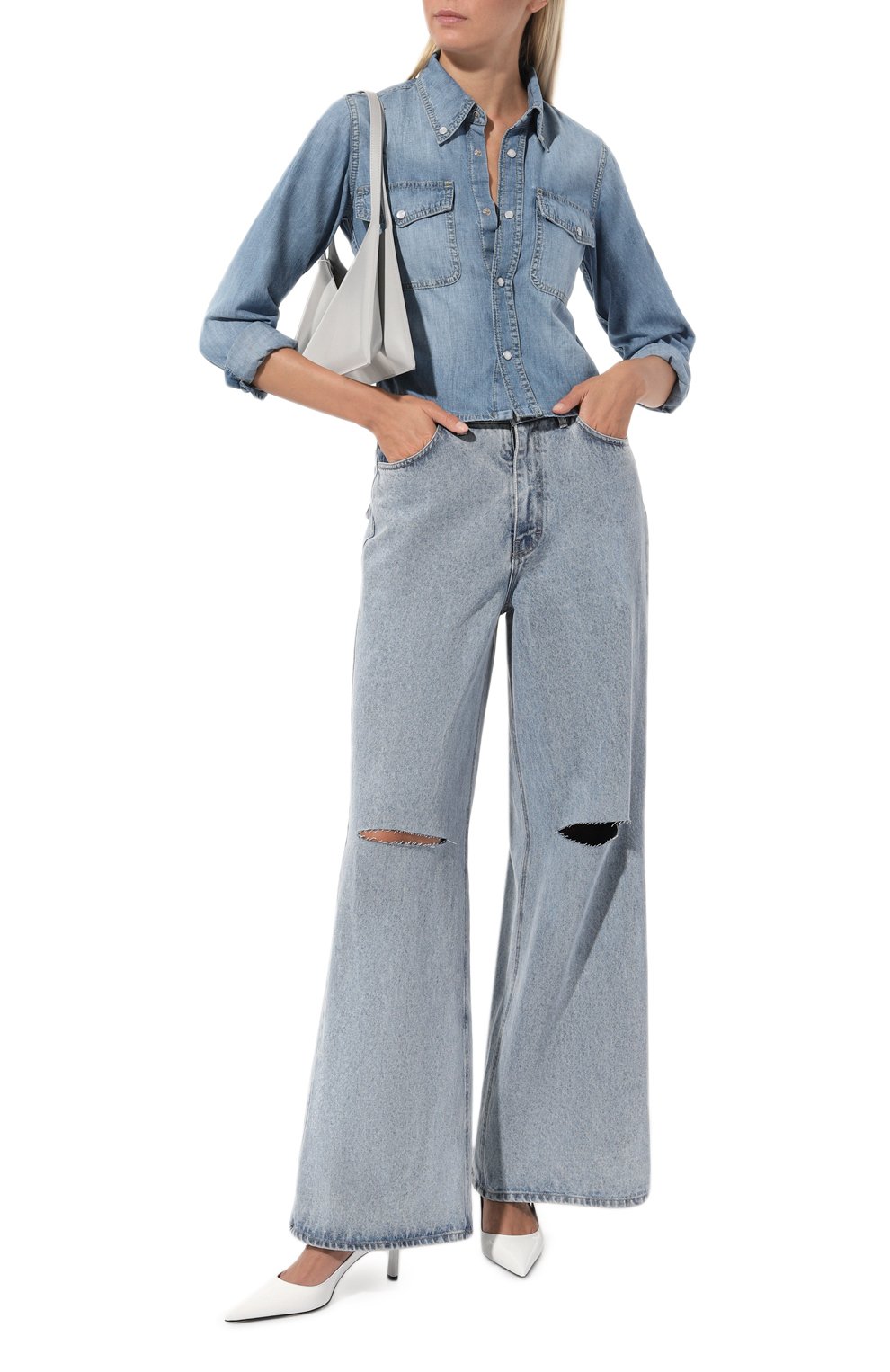 Джинсовая рубашка PINKO, арт. 100201/A0FP, фото 2