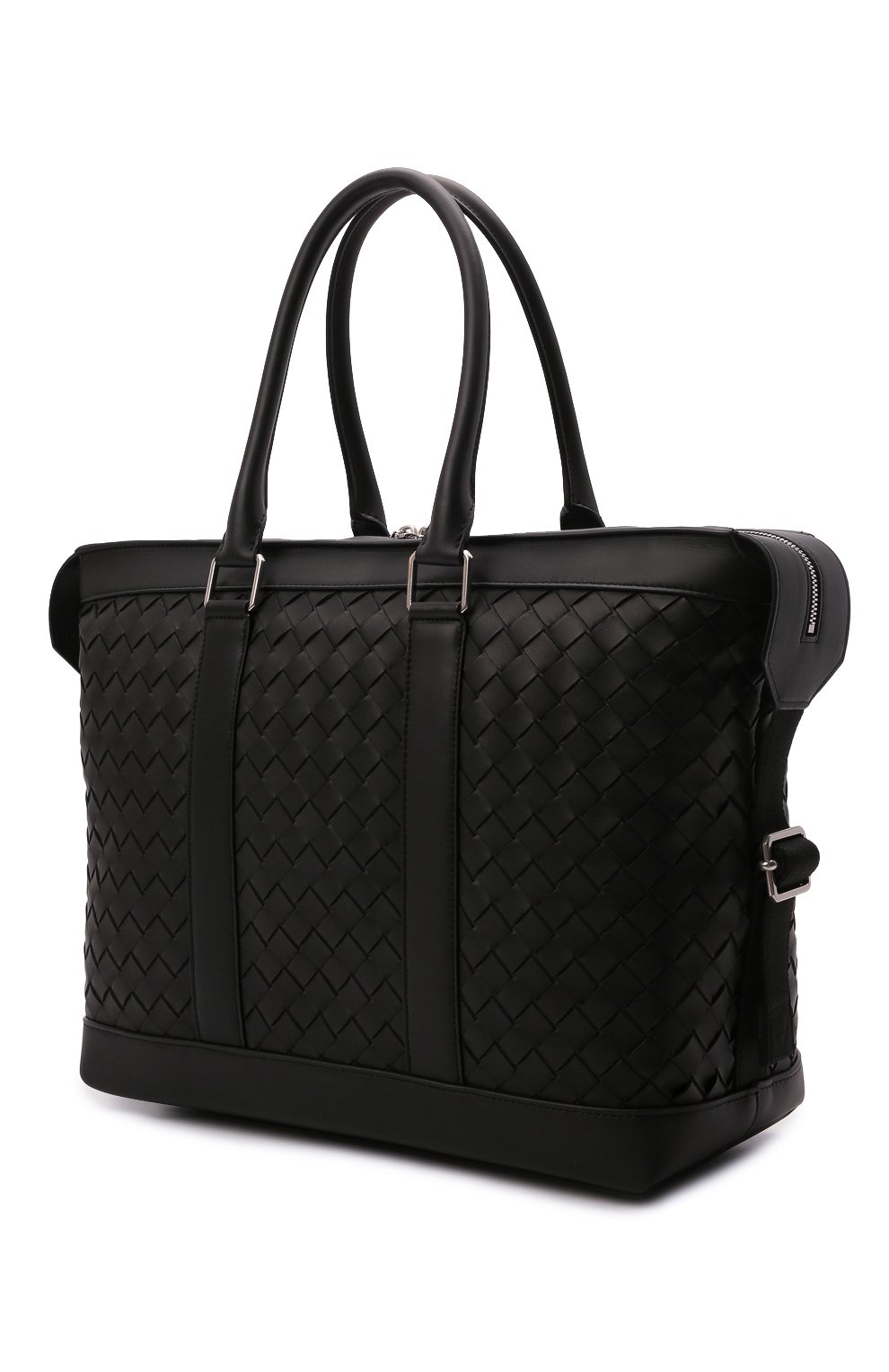 Кожаная сумка-тоут classic hidrology BOTTEGA VENETA черного цвета по цене 289000 руб., арт. 667275/V0E52, фото 4 Кожаная сумка-тоут classic hidrology BOTTEGA VENETA, арт. 667275/V0E52, фото 4