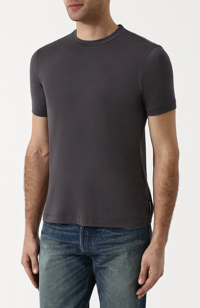 Футболка из вискозы EMPORIO ARMANI, арт. 8N1M8A/1JCDZ, фото 3