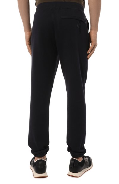 Хлопковые джоггеры C.P. COMPANY темно-синего цвета по цене 28750 руб., арт. 14CMSP135A-005086W, фото 4 Хлопковые джоггеры C.P. COMPANY, арт. 14CMSP135A-005086W, фото 4