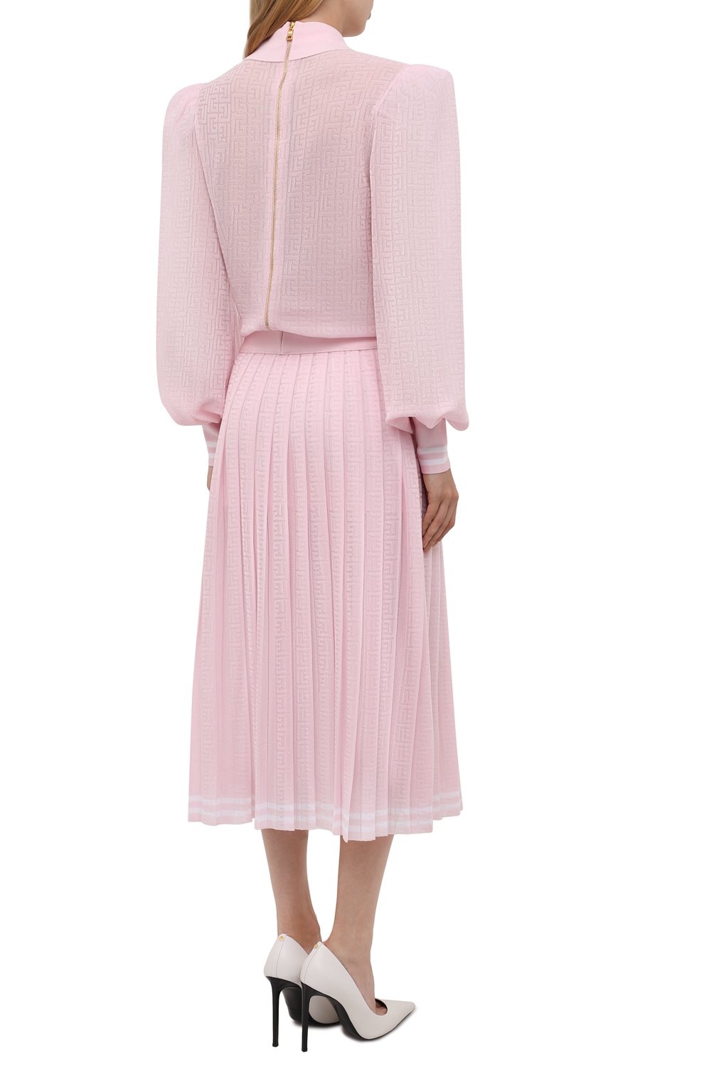 Платье из вискозы BALMAIN, арт. WF1RL020/K249, фото 4