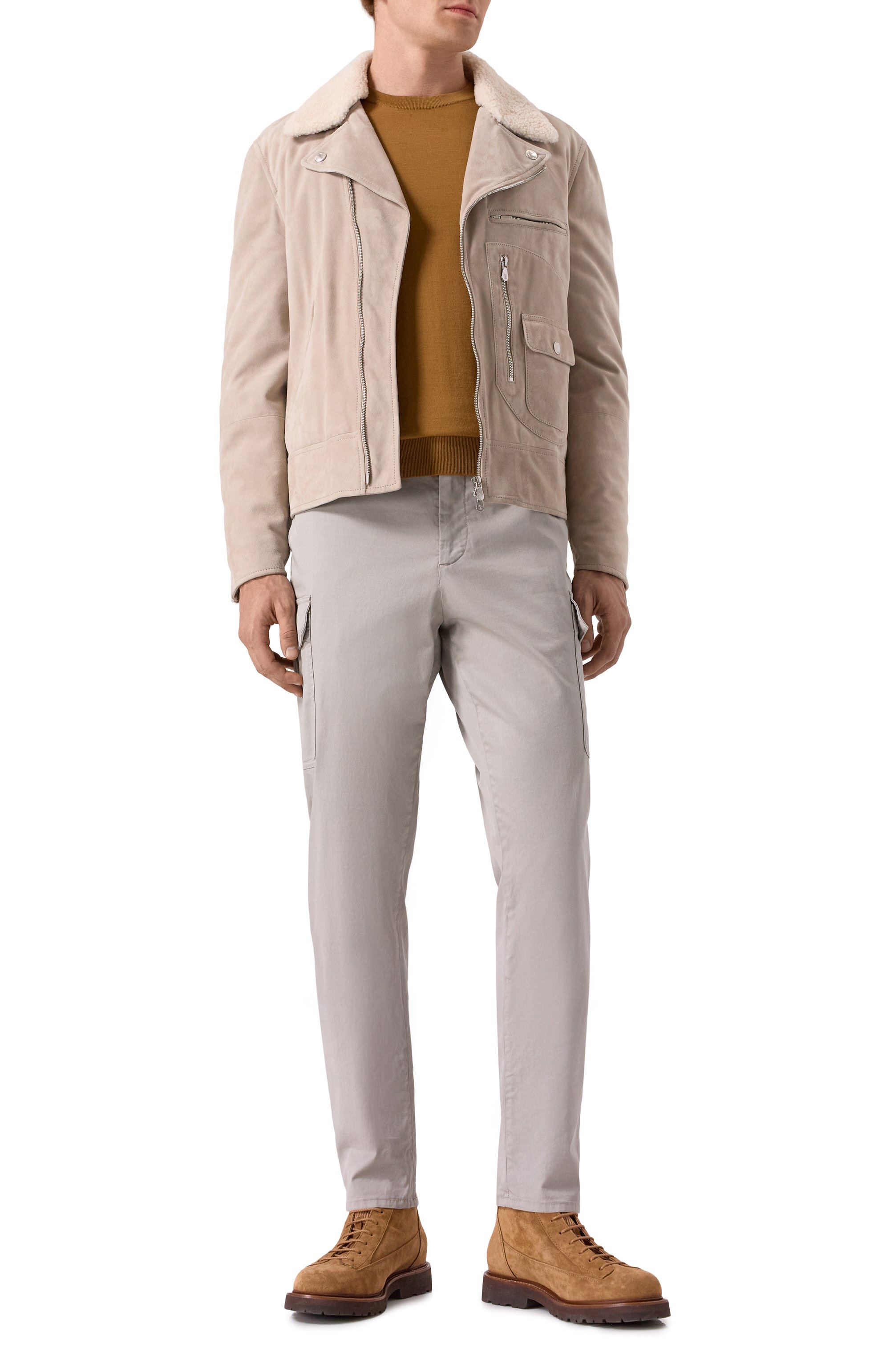 Хлопковые брюки-карго BRUNELLO CUCINELLI, арт. M289LE1890, фото 2