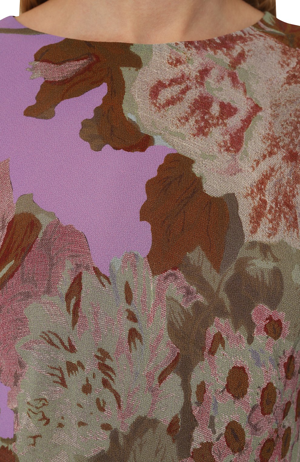 Платье DRIES VAN NOTEN сиреневого цвета по цене 108500 руб., арт. 232-011025-7011, фото 5 Платье DRIES VAN NOTEN, арт. 232-011025-7011, фото 5