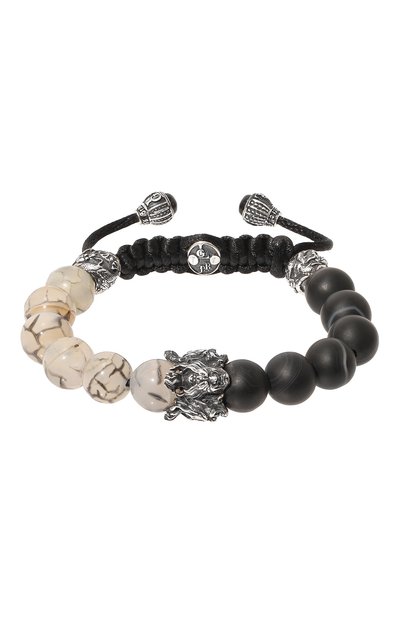 Браслет сила дракона GL JEWELRY черно-белого цвета по цене 27500 руб., арт. PB727, фото 1 Браслет сила дракона GL JEWELRY, арт. PB727, фото 1