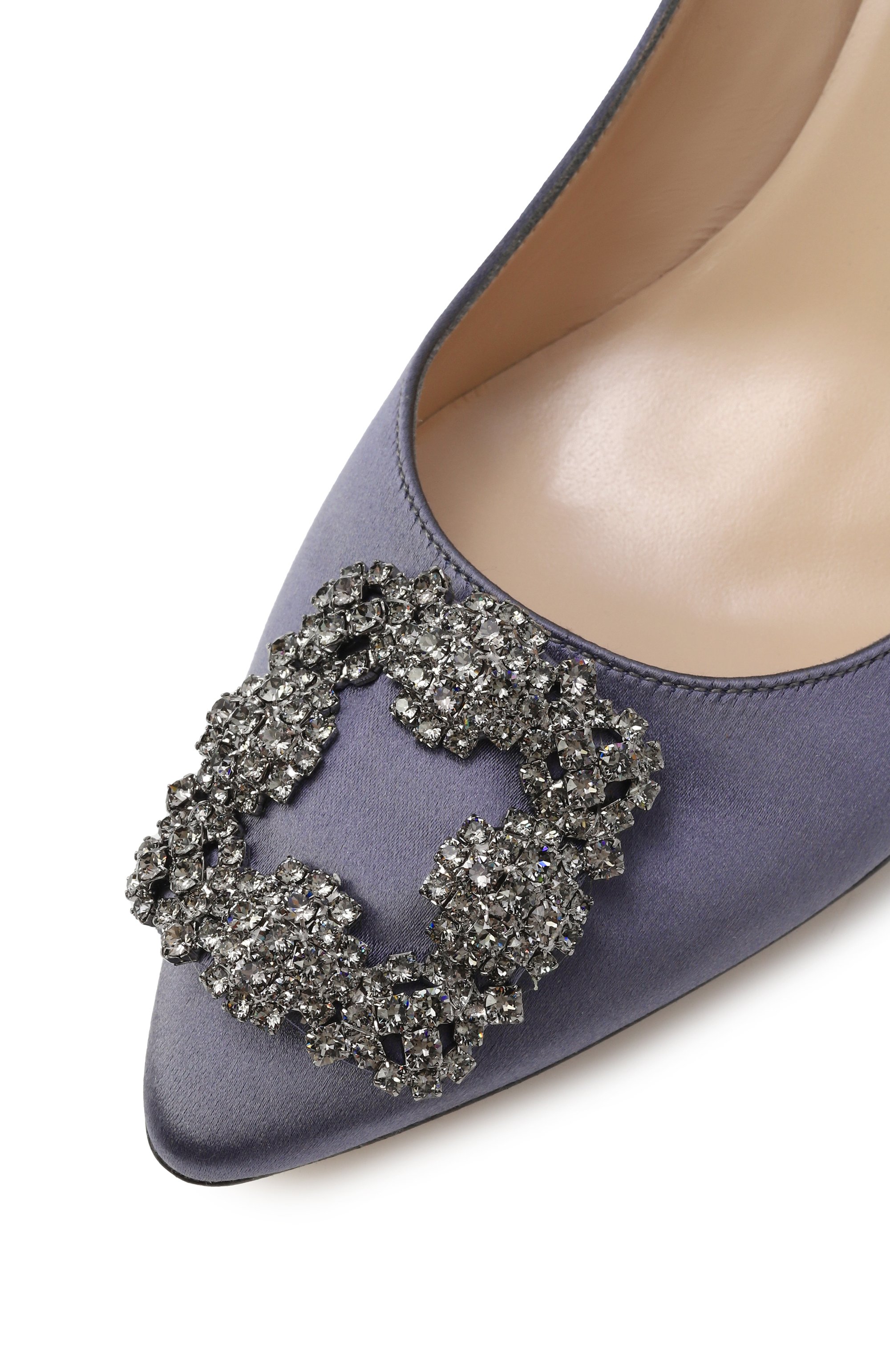 Текстильные туфли hangisi 50 MANOLO BLAHNIK, арт. 9XX-0661/SAT, фото 7