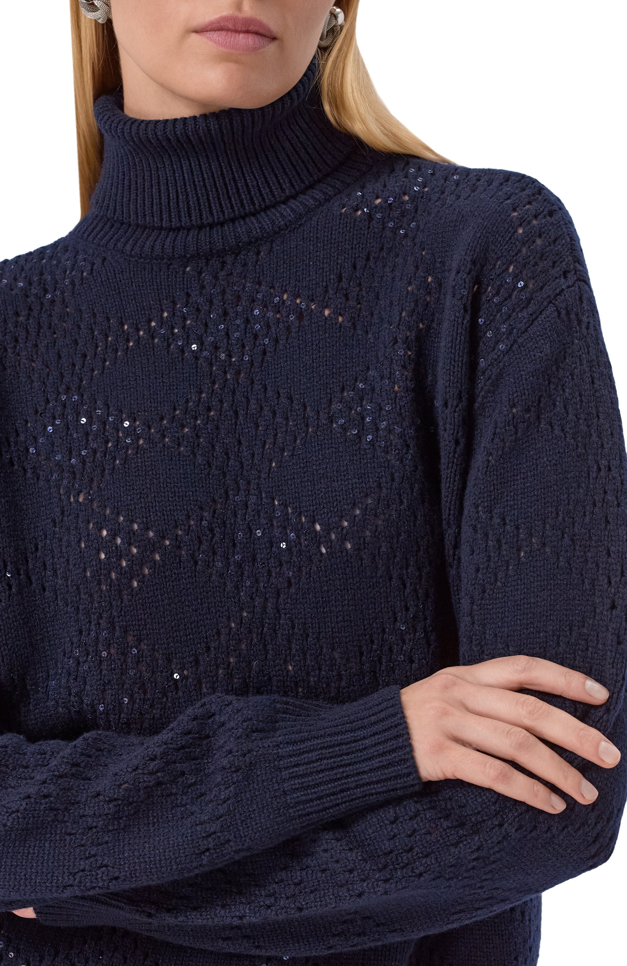 Свитер из шерсти и кашемира KITON, арт. D6073340008, фото 5