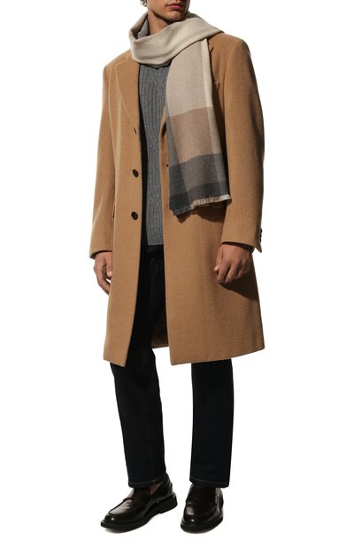 Шарф из шерсти и кашемира BRUNELLO CUCINELLI, арт. MSC666AG, фото 2