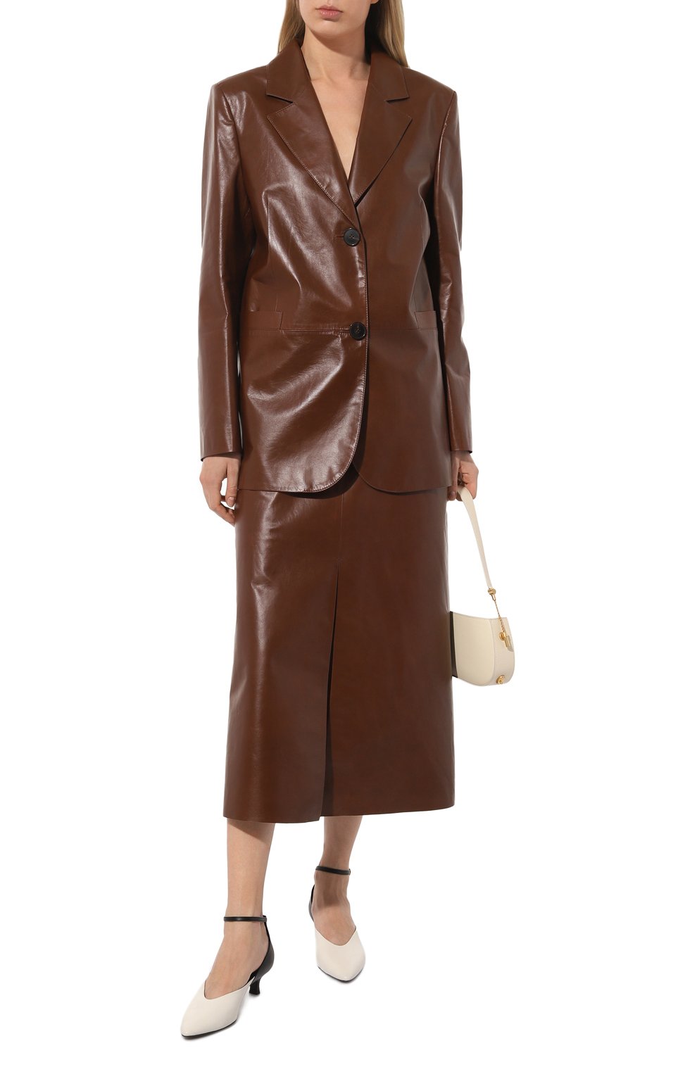 Кожаная юбка COLOR TEMPERATURE, арт. К-3/528, фото 2