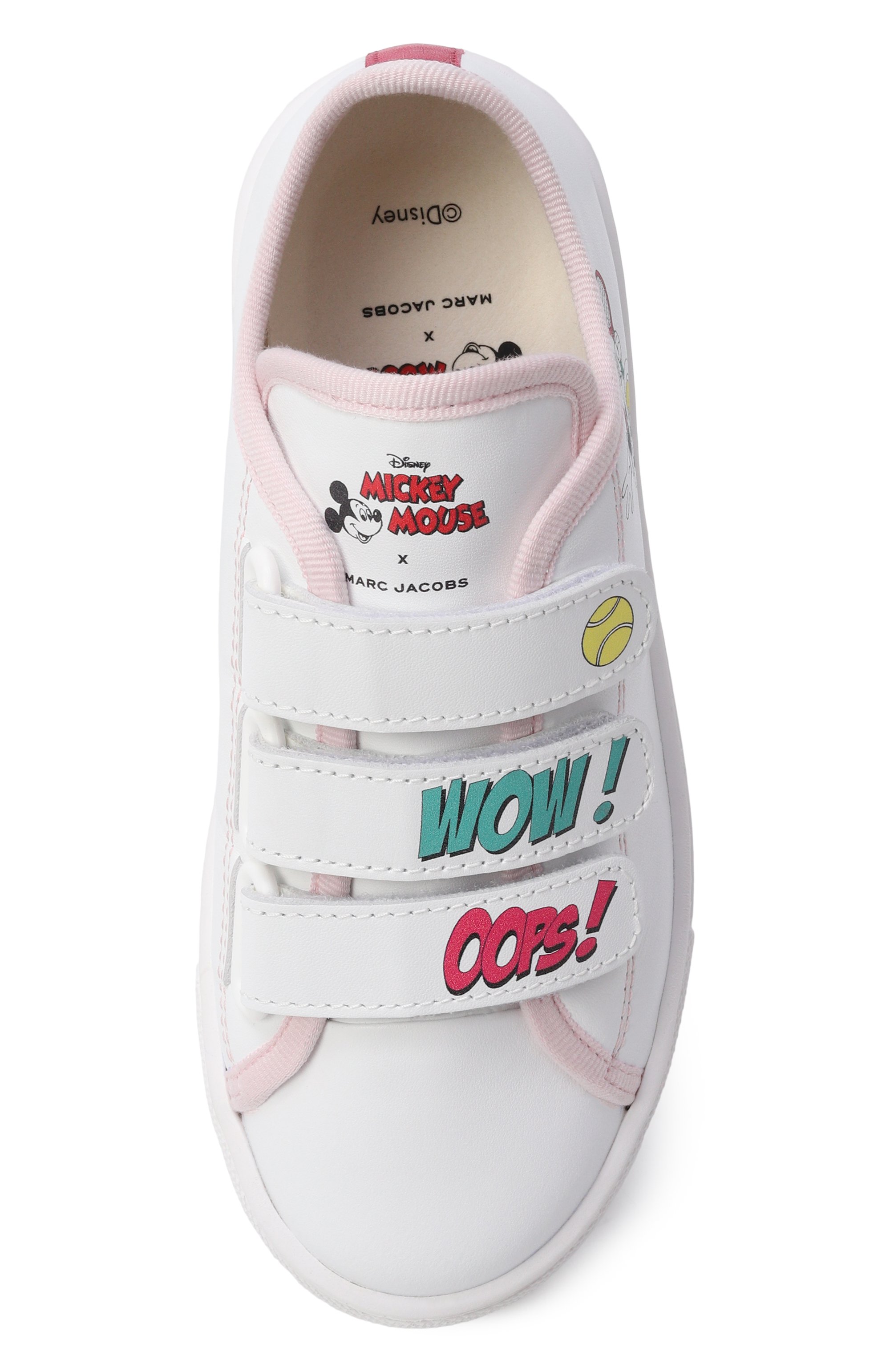 Кожаные кеды MARC JACOBS (THE), арт. W60824, фото 4