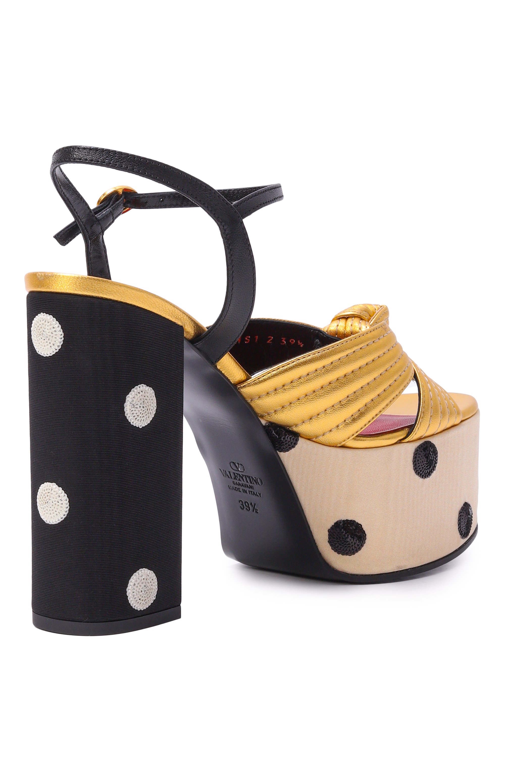 Кожаные босоножки crasher 125 VALENTINO, арт. 8W2S0NS1/QFA, фото 5