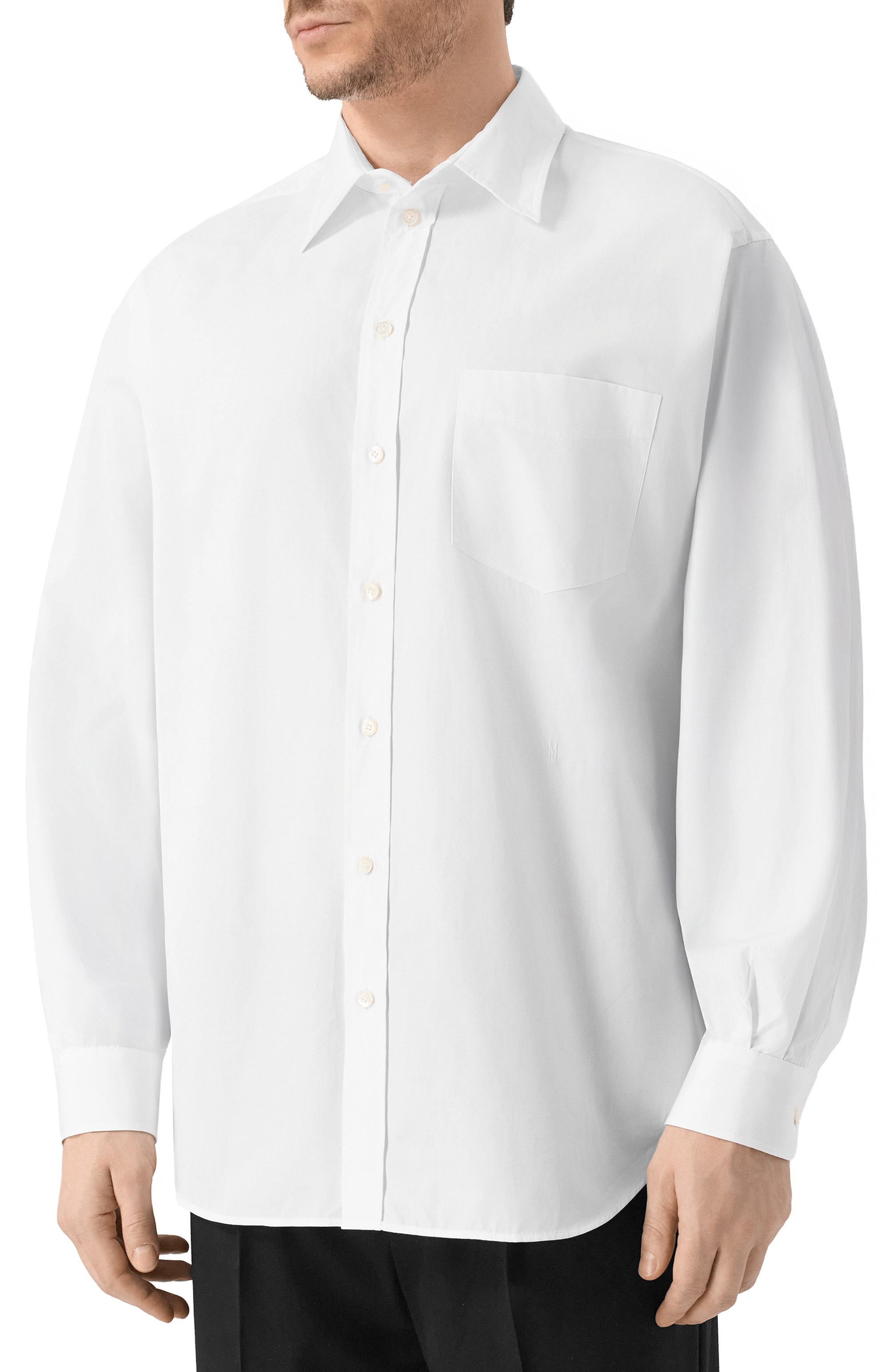 Хлопковая рубашка MOSCHINO, арт. A0213/0235, фото 3